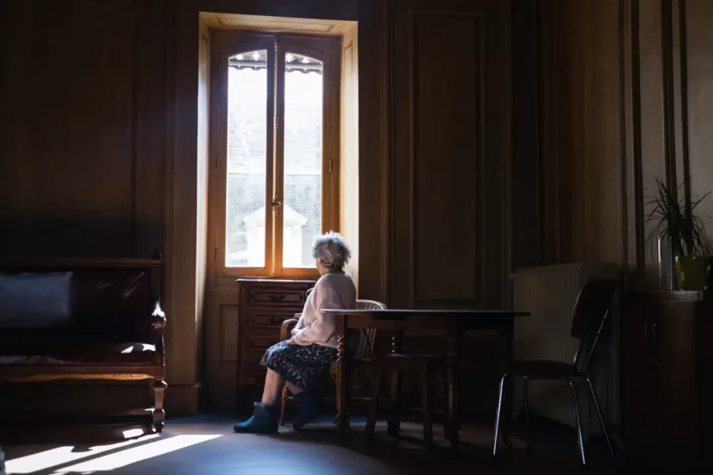 Photo d'une personne &acirc;g&eacute;e