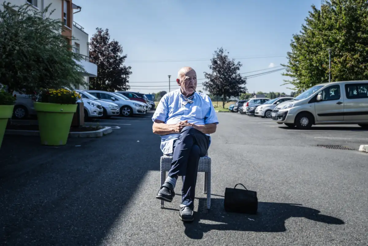 Photo d'une personne âgée