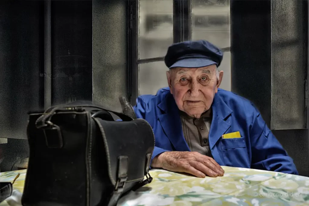 Photo d'une personne âgée