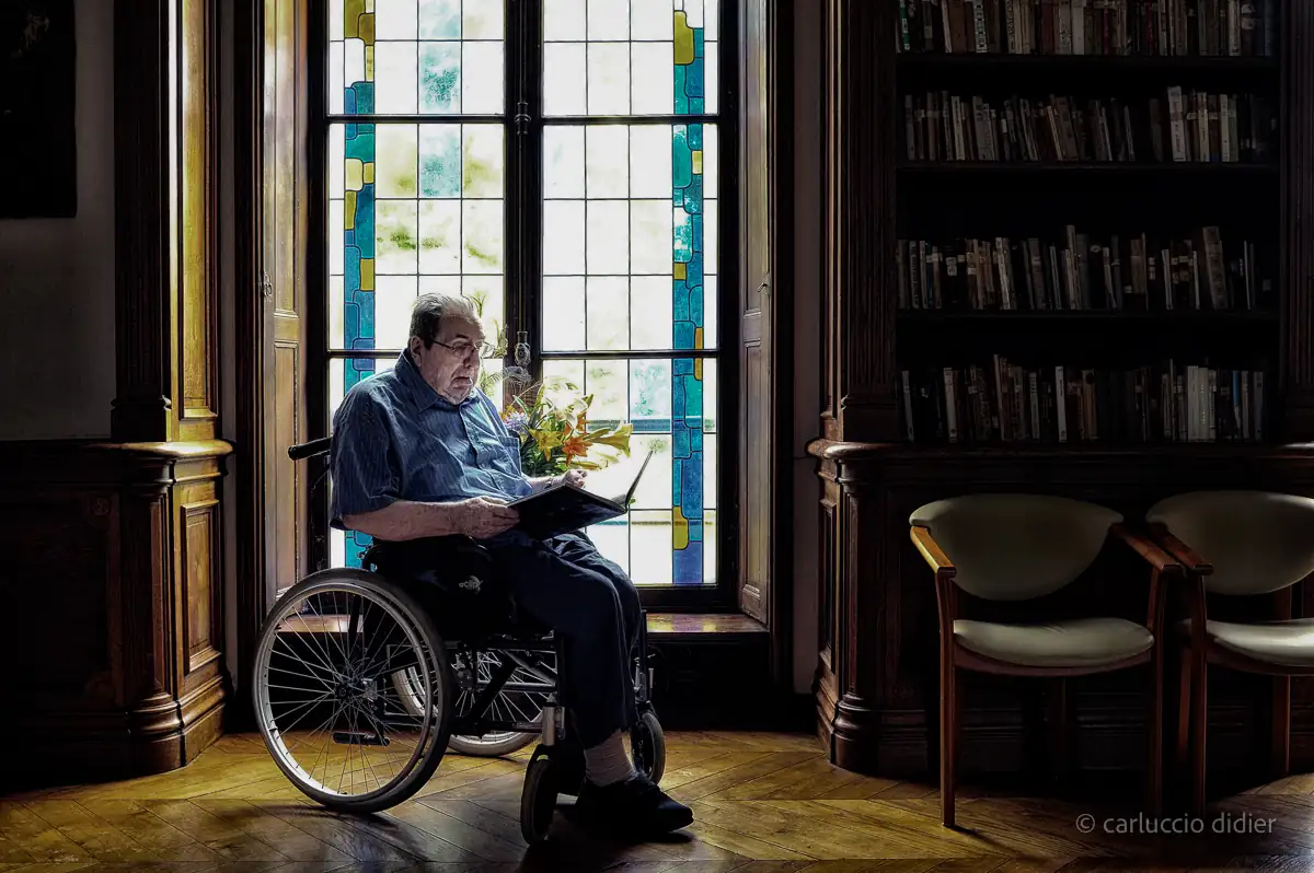 Photo d'une personne âgée