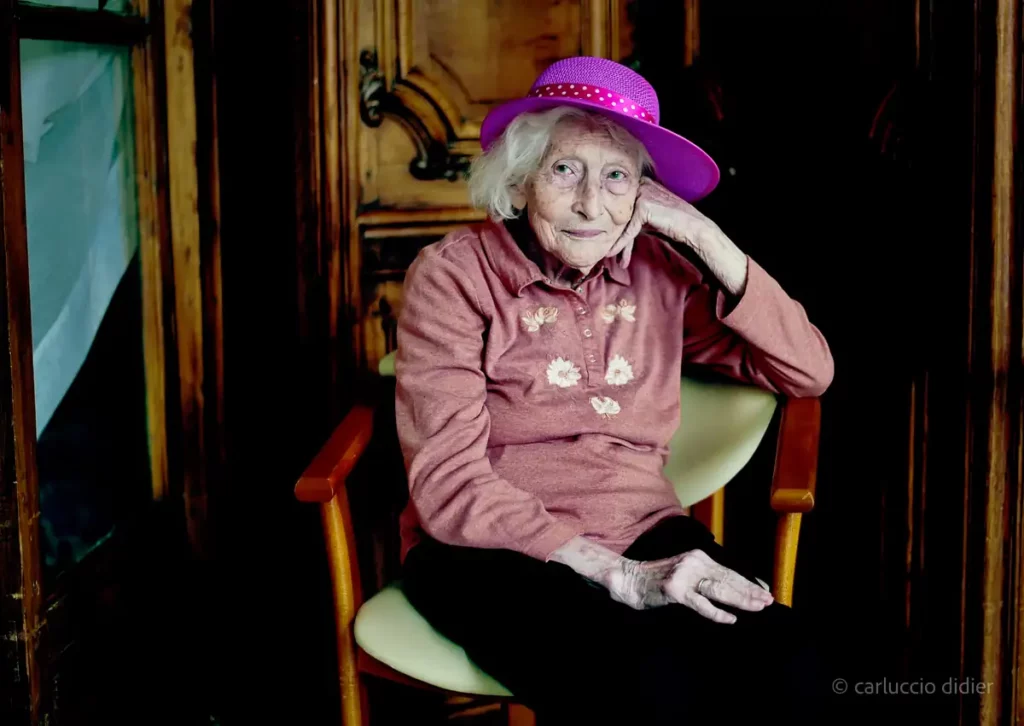 Photo d'une personne âgée