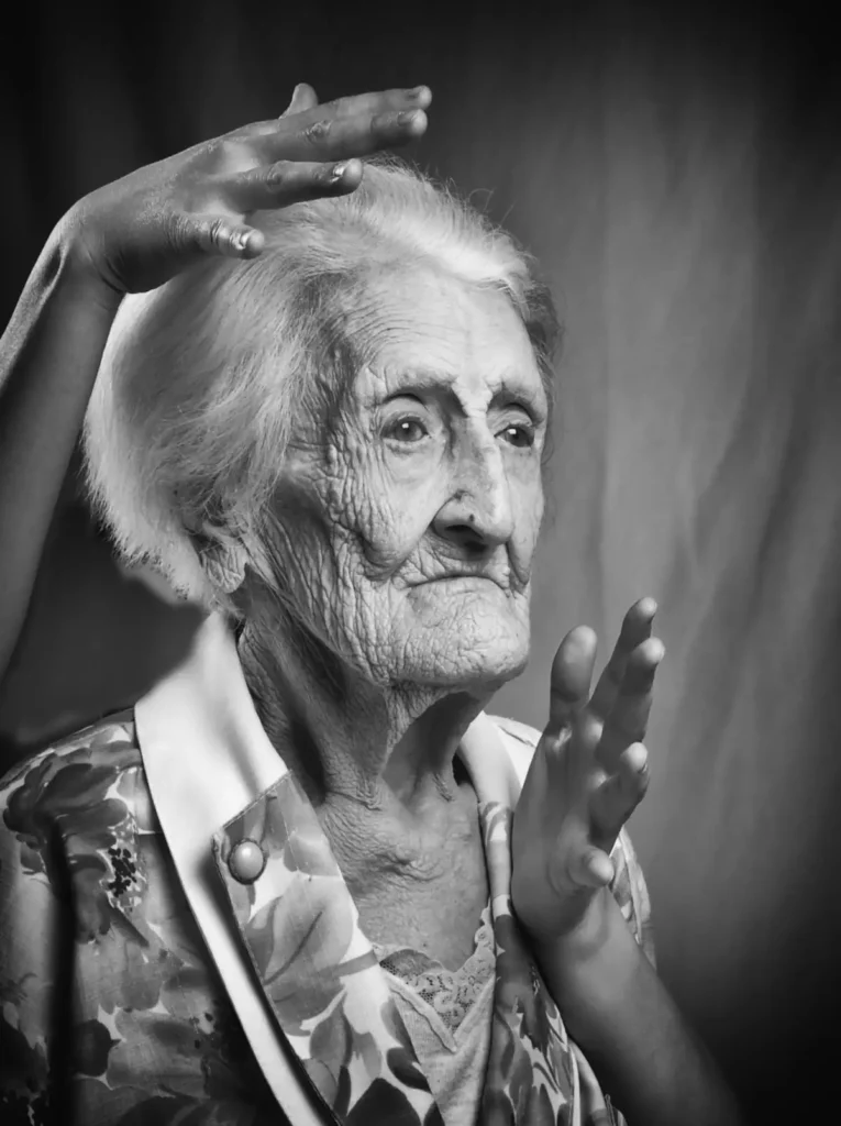 Photo d'une personne âgée